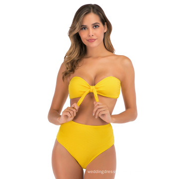 In Stock Wholesale Designer Swimsuit Swimwear 2021 2 Piece Beach Women Swimwear Sexy Bikini Women Set